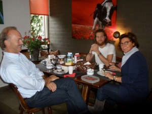 Kennismaken met Ernst, Willem en Jacomine van der Schans.